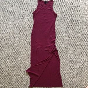 Lulus bodycon maxi dress